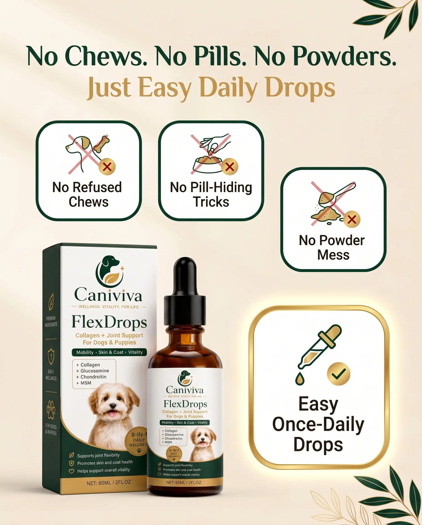 FlexDrops — Collagen & Joint Mobility Drops